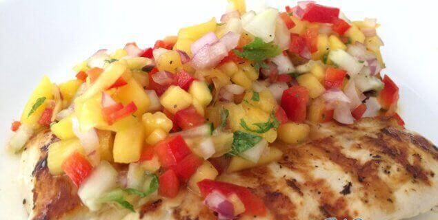 Vinagrete Picante com Frutas