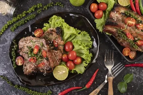 Exemplo de como fazer um Churrasco fitness.