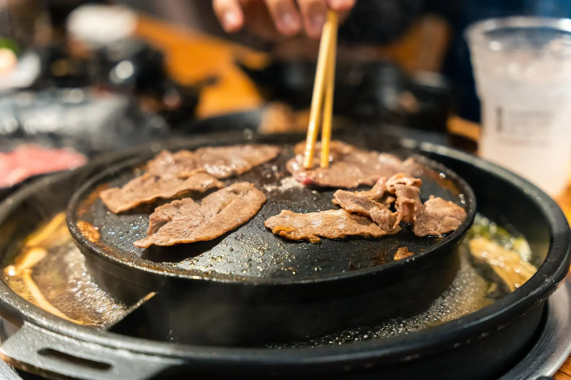 Churrasco coreano.